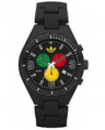 Adidas Watch, Men's Chronograph Cambridge Black Plastic Bracelet 47mm ADH2630